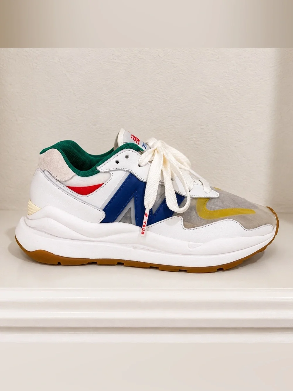 New Balance x STAUD 57/40 “White Blue Quartz” Style M5740SR Sneakers M 6.5 / W 8